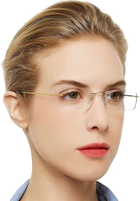 durable rimless readers glasses.